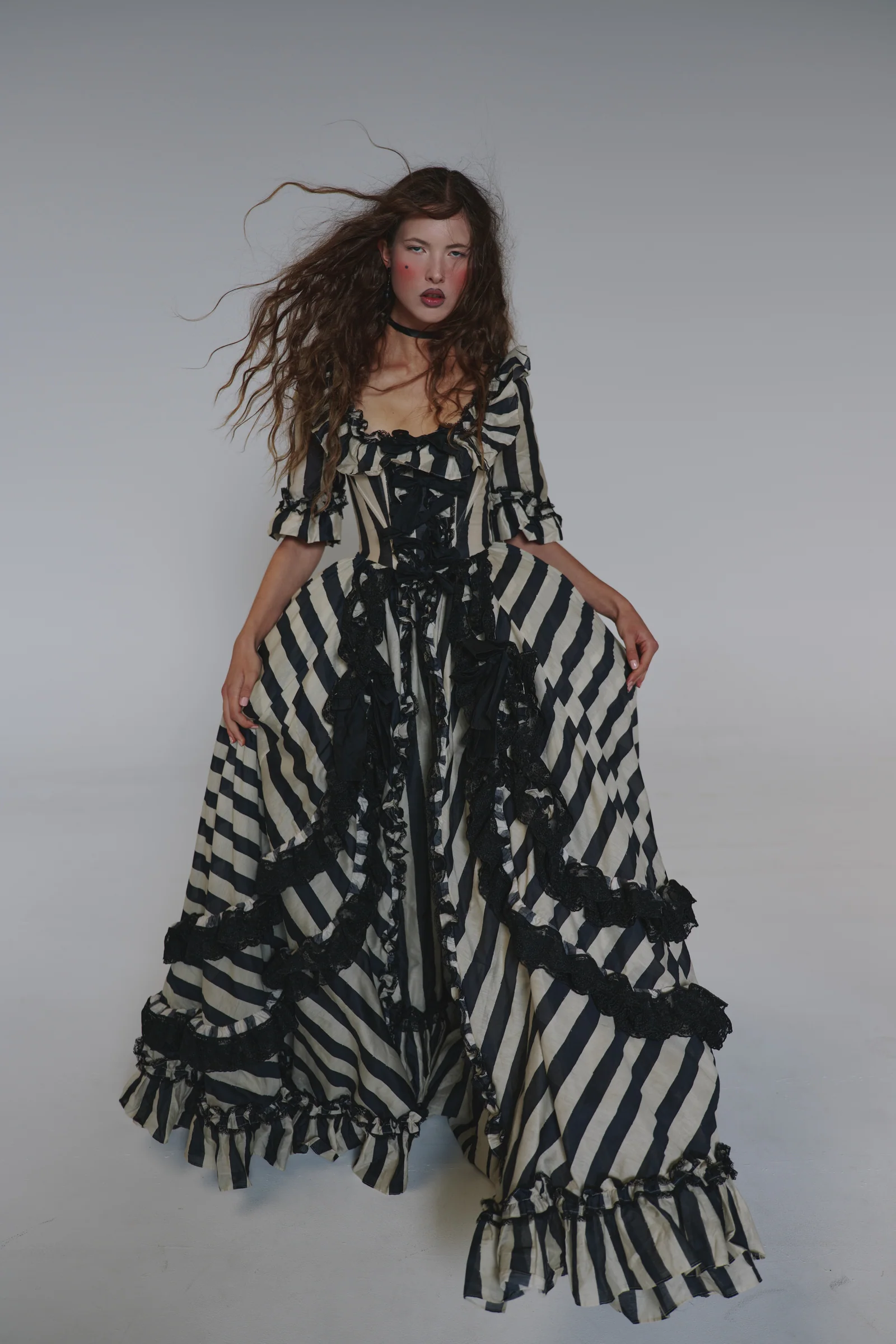 The Buccaneer Silk Organdy Antoinette Gown
