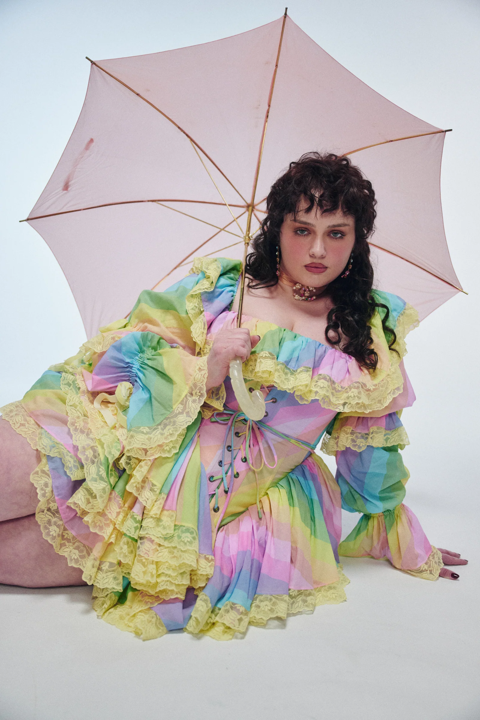 The End Of The Rainbow Victorian Corset - Image 2