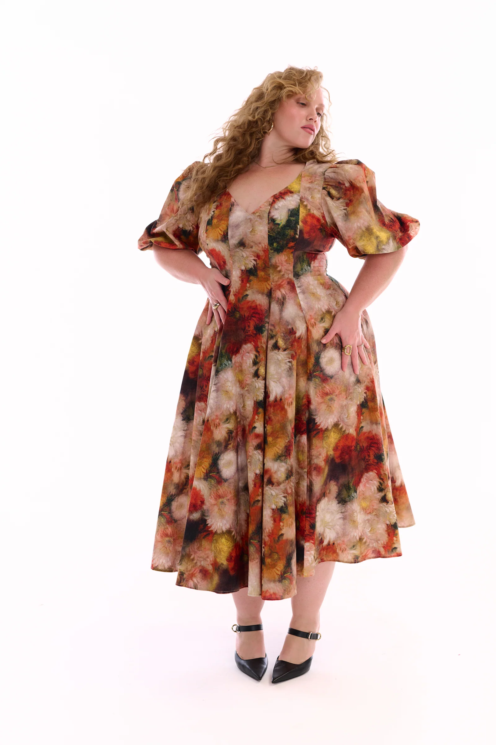 The Impression Flowers Sweetheart Day Dress