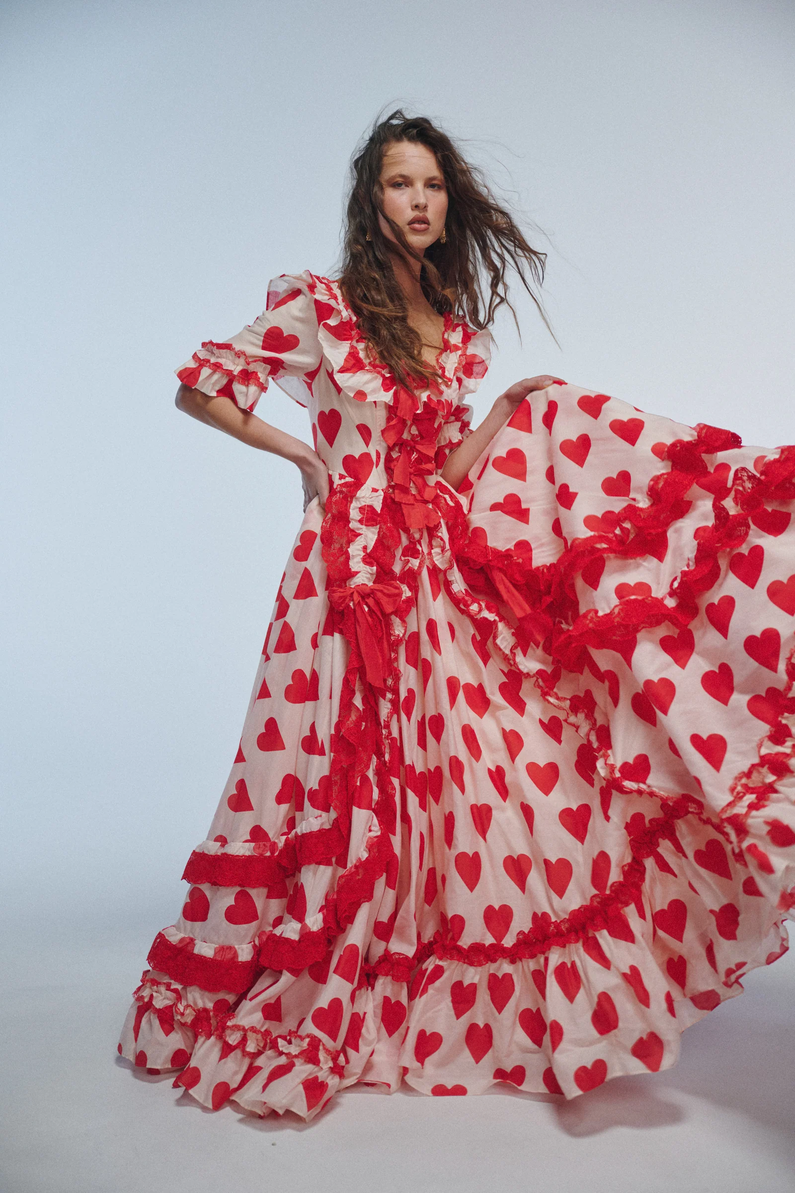 The Silk Organdy Queen Of Hearts Antoinette Gown
