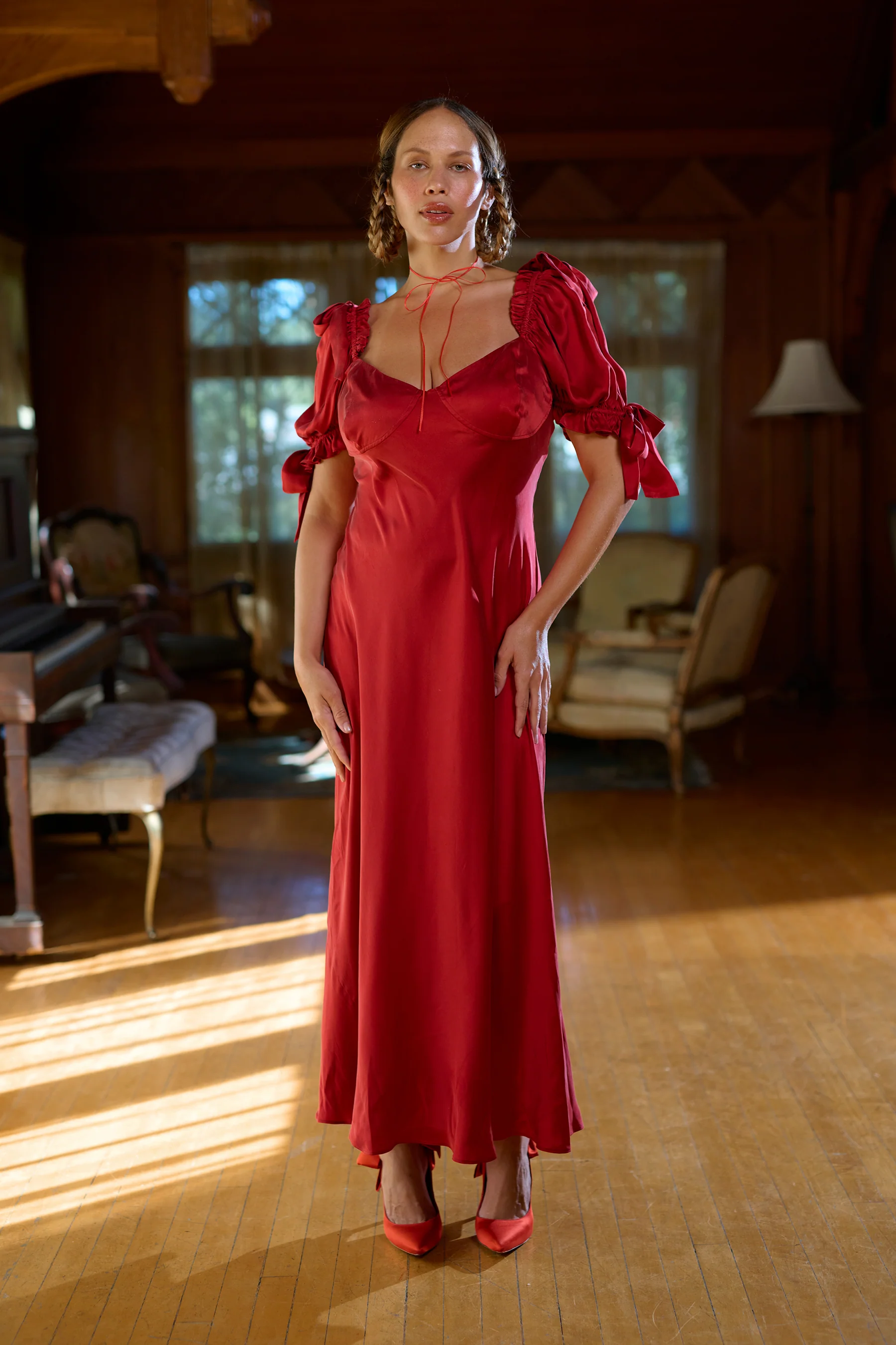 The Rouge Poet Slip Dress - Image 5
